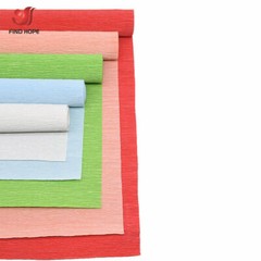 9.8″x8ft Crepe Paper Roll Handmade Flowers Wedding Birthday Party Decoration DIY