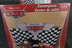 Pair NEW Sealed Hallmark Party Disney Pixar CARS Table Centerpiece 12 3/4″ Tall