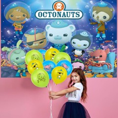 Octonauts Party Decorations Set Balloons Cake Toppers Banner Birthday Gift Kids