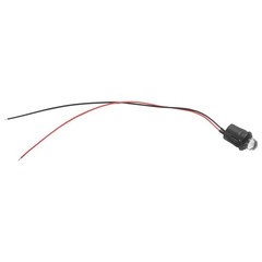 10 Pcs 12V 10mm Pre-Wired Constant for Ultra Clear Bulb Cable Prewired Lamp
