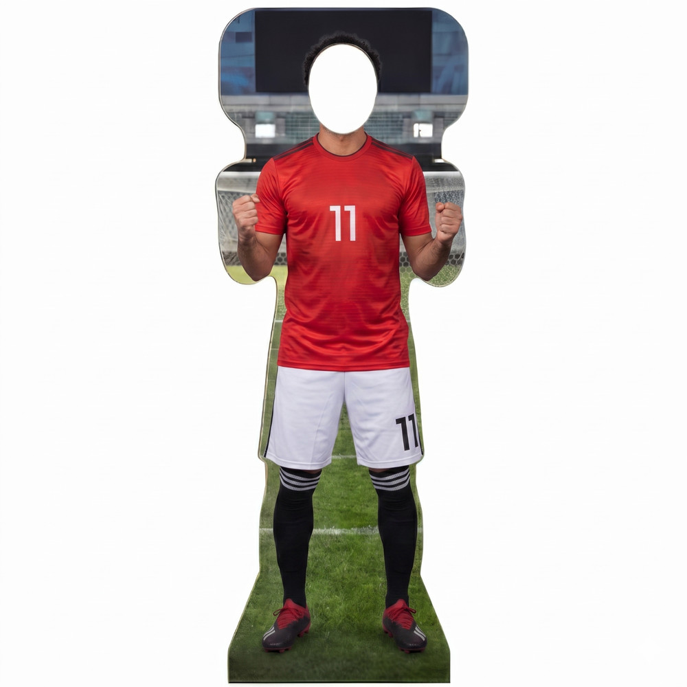 SP13722 Soccer Egypt 11 World Football Cup Stand In Cardboard Cutout Standee Sta