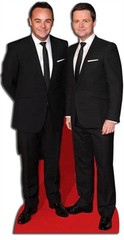 Ant & Dec TV Presenters Cardboard Cutout 172cm Tall-Invite them to your Party!