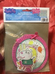 Peppa Pig Hanging String Party Decoration 5 Pcs 48 Inches -new