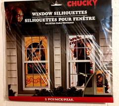 Chucky Childs Play Window Silhouettes Halloween Horror Scene New NOS Sealed 2023