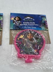 Disney Encanto Birthday Candle – Party Expo Lot Of Two Candles