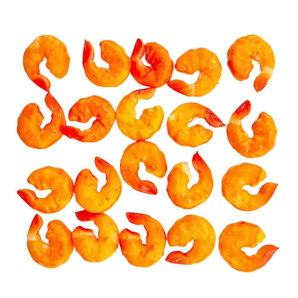 20pcs Artificial Shrimp Figures Simulated Cooked Fake Peeled Shrimp Lifelike …