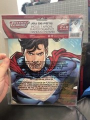 Justice League PARTY GAME POSTER ~ Birthday Supplies Decorations Activity New!!!