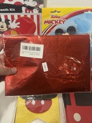 Mickey Mouse Party Decorations 14 Pcs Bags Stickers Balloons 3+