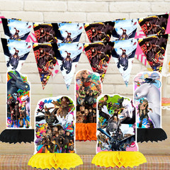 How Train Dragon Party Supplies happy birthday centerpiece decoration cup plate