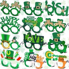 12x St Patricks Day Glasses Bulk Irish Party Favors Photo Booth Props Eyeglasses