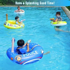 FindUWill Pool Floats with Water Guns, 2 Pcs Inflatable Pool Floats Kids with…