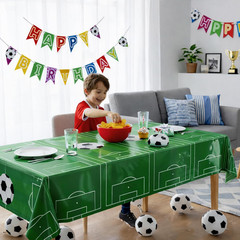 Soccer Party Decorations – 2 PCS Soccer Tablecloth | 2026 World Soccer Cup Birth
