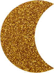 Moon Glitter Decoration Cutouts
