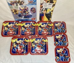DC Superhero Girls Party Supplies Plates Tablecloth Centerpiece BRAND NEW