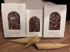 Flower Confetti with Cups for Wedding Birthday Party Baby Shower