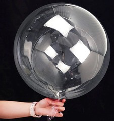 20 Clear Bobo Balloons – 10 Pack Transparent Bubble Balloons for Events
