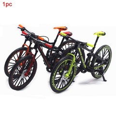 1/10 Scale Mini Finger Bike Alloy Model Desktop Decoration Gift Red Bicycle