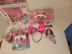 LOL SURPRISE BIRTHDAY Scene Setters With Props for Girl Party BUNDLE SET