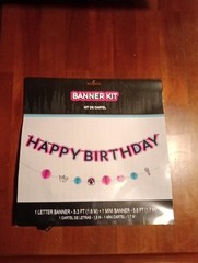 Happy Birthday Banner Kit