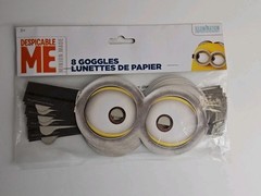 Despicable Me Minion Made 8 Goggles Minions Happy Birthday Party Supplies New