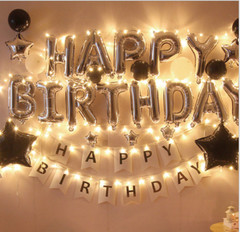 Birthday Decorations Party Supplies,Happy Birthday for Kids Girl and Adult Party