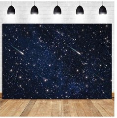 Night Sky Star Universe Space Starry Photo Backdrop.Galaxy Stars Banner.7×5 Ft.