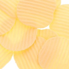 Simulated Potato Chip Props – 10Pcs Realistic Fake Chips for Photography Kitc…