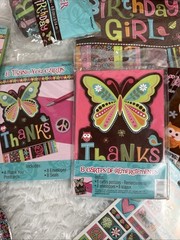 Hippie Chick Peace Owl Pink Brown Retro Birthday Party Kit Decorations Favors 16