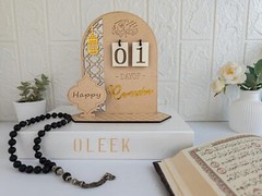 Advent Calendar for Ramadan – Wooden Ramadan Decorations 2024-30 Days Ramadan
