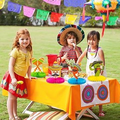 12pcs Fiesta Mexican Party Table Decoration Centerpiece – 8” Paper 5 Cinco De…