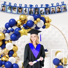 Graduation Photo Banner 2026 – Large, 10 Feet | Felt Proud of You | Personalized