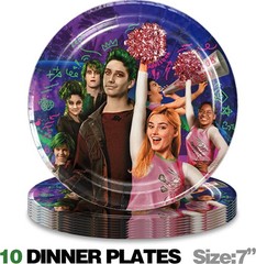 Zombies 3 Party Supplies Set Plates Balloons Banner Tablecloth Cake Toppers