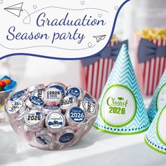 504 Pieces 2026 Graduation Stickers Congrats Grad Senior Class of 2026 Party …