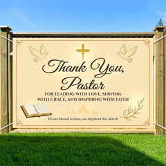 Pastor Appreciation Banner � Thank You Pastor Backdrop for Church, Pastor App…