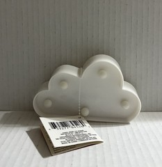 Cloud Marquee Light Plastic Decor Party White With White Lights