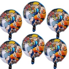 Anime Naruto Birthday Party Decorations,Balloon 6 Pcs U.S.New