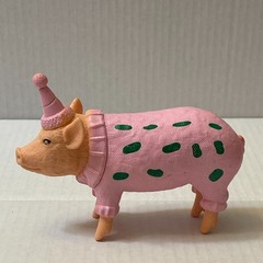 Cake Topper Birthday Ankyo Party Animals Target Bullseye Playground Pig Figure