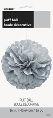 Party decoration bulk- Hanging Puff Balls and Fans 16 piece bundle – NEW