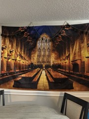 Harry Potter Backdrop ConQuest Journals Hogwarts Great Hall & Castle At Night
