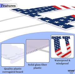 Celebrate Independence Day with 8 Waterproof Yard Signs – Gnome Theme Stakes