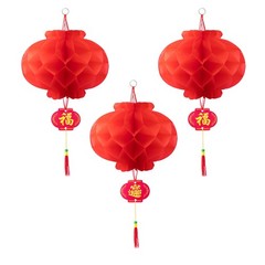 Chinese Red Paper Lanterns 10 Inch Decorative Set of 20 Festive Lanterns
