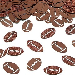 240 PCS Football Confetti Theme Glitter Table Scatter Sport Game Day Decor