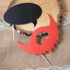 Ginger Ray Vintage Party Props For Photo Booth 10 Pieces