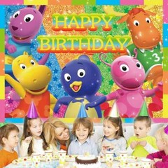 The Backyardigans Party Supplies Party Decor Backdrop Banner Background 7x5ft