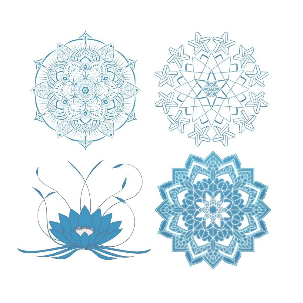 EACILLES Static Window Cling Decals, Alert People or Birds from Colorful