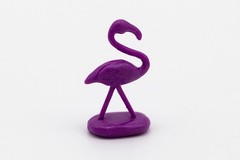 Flamingo Miniatures 80 Pieces, 8 Colors Per Bag. Party, Tropical, Flamingos