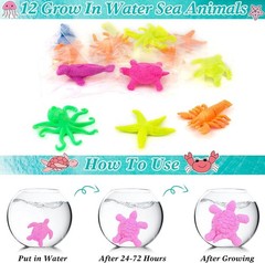 Under Sea Party Favors, 134 Pcs Ocean Birthday Party Supplies – Ocean Sea Ani…
