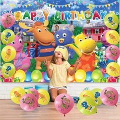 The Backyardigans Party Supplies Party Decor Set Balloons Cake Toppers Banner