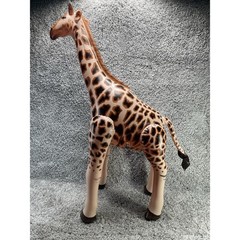 Realistic Inflatable Giraffe Jungle Animal Wildlife Safari Toy Party Decoration