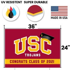 Official USC Trojans & Specialty Schools Yard Sign